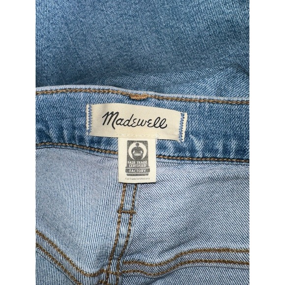 Madewell 11" High Rise Flare Jeans Conwell Wash Size 30 - Picture 5 of 7